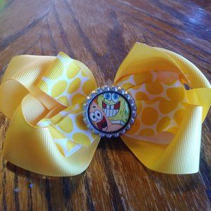 **BUNDLE** Cute Yellow Hair Bow Layered